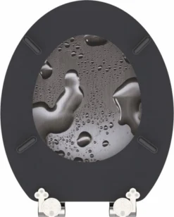 SCHÜTTE WC-Bril 80123 GREY STEEL - MDF-Hout - Soft Close - Verchroomde Scharnieren - Decor - 3-zijdige Print -Mooie Badkamer 963x1200 2