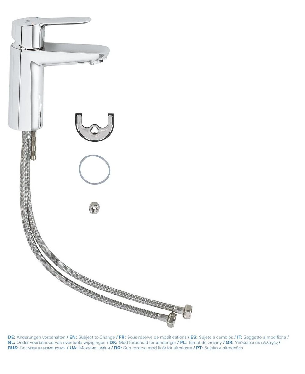 GROHE BauEdge Wastafelkraan - Met EcoJoy® - Zonder Waste - Chroom - 23330000 5 GROHE BauEdge Wastafelkraan - Met EcoJoy® - Zonder Waste - Chroom - 23330000 - Afbeelding 5