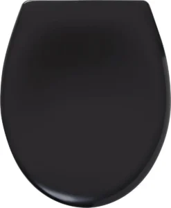 Soft Close WC Bril - Mat Zwart - Moderne Stijl - Universeel Toepasbaar -Mooie Badkamer 989x1200