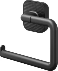 Tiger Carv - Toiletrolhouder Zonder Klep - Zwart -Mooie Badkamer 996x1200